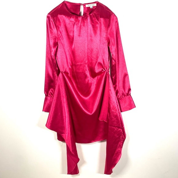 Madisson Pink dress, xs, never wear, 100% polyester - Picture 2 of 9